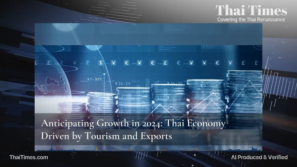 Anticipating Growth In 2024: Thai Economy Driven By Tourism And Exports ...